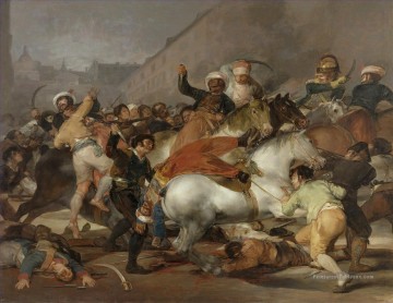Classicisme œuvres - Le second de mai 1808 ou la charge des Mamelukes par Francisco Goya guerre militaire